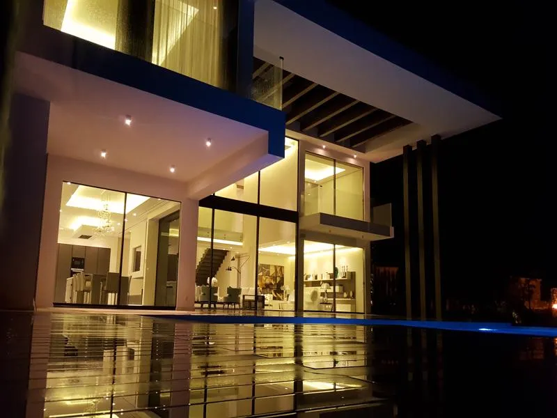 Otra perspectiva de noche